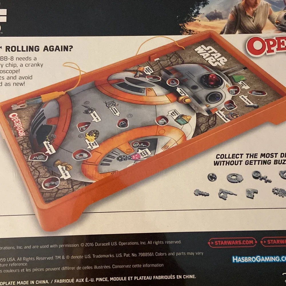 Hasbro Disney Star Wars Operation Game